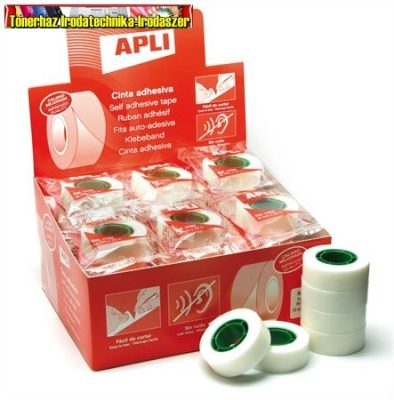 Apli Invisible láthatatlan ragasztószalag, 19 mm x 33 m 12533 (cellux)