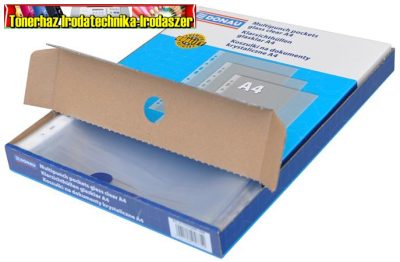 Donau Lefűzhető genotherm 50 mikron víztiszta ,dobozban ,100db/cs (50mic,50mik) D1772D (1772100PL-00B)