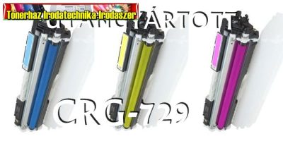Canon CRG-729 COLOR UTÁNGYÁRTOTT tonerek 1K/szín (crg729)
