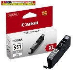 Canon CLI-551XL grey (szürke) eredeti nagy kapacitású tintapatron 278old(5%) (CLI 551,CLI551)