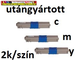OKI C310,C330,C510,C530,MC351,MC361,MC561,MC562 utángyártott toner COLOR 2K /SZÍN 