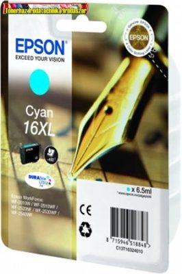 Epson 16XL T1632 cyan eredeti tintapatron C13T16324010 6,5ml