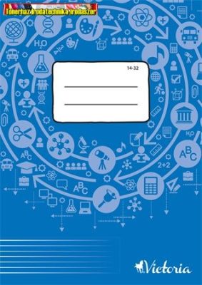 Füzet A/5 32 lapos 14-32 1.osztályos vonalas VICTORIA Circle 