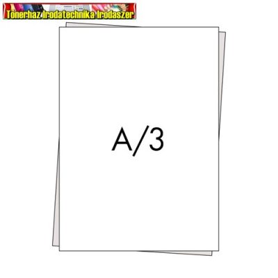 Műszaki rajzlap fehér, A3 180gr. (Dipa) 10ív/cs PD.