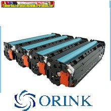Hp CF211A,CF212A,CF213A Orink prémium utángyártott tonerek 1,8k/szín 131A