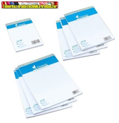 Jegyzettömb, A4, 50 lap, SIMA, VICTORIA, fehér - LL08-