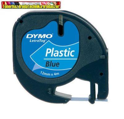 DYMO Letratag Feliratozógép szalag, 12 mm x 4 m, KÉK S0721600/59426