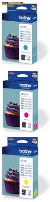 Brother LC123 eredeti color tintapatronok