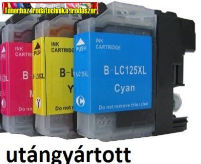 Brother LC125XL color utángyártott tintapatronok 15ml/szín