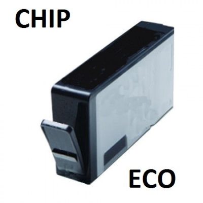 HP 364XL bk 18ml black ECO utángyártott tintapatron - Chippel- CN684 