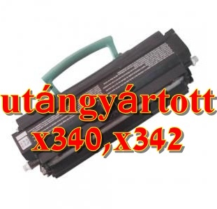 Lexmark X340,X342 standard import utángyártott toner 6K