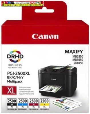Canon PGI2500XL Multipack (Bk,C,M,Y) EREDETI (PGI-2500,PGI 2500)