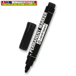 Centropen alkoholos filctoll FEKETE vastag,gömb hegy 8566 (permanent)