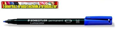 STAEDTLER Lumocolor 317 M Alkoholos marker, OHP, 1 mm, kék