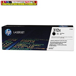HP eredeti toner CF380X (312X) BLACK 4,4k