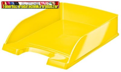 LEITZ Wow Irattálca, műanyag, citromsárga,52263016