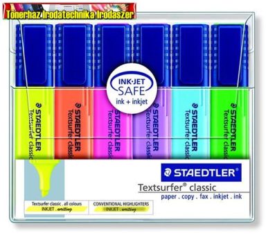 STAEDTLER Szövegkiemelő készlet, 1-5 mm, 6 különböző szín