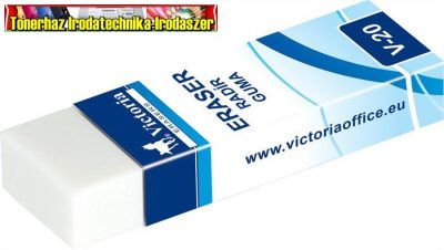 VICTORIA V20 Radír, papírtokkal, (JRV20)