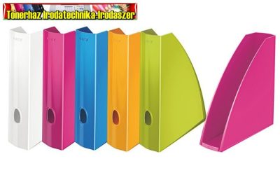 Iratpapucs, műanyag, 60 mm, elöl nyitott, LEITZ Wow