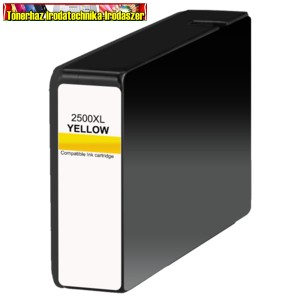 Canon PGI2500XL utángyártott yellow (PGI-2500,PGI 2500)