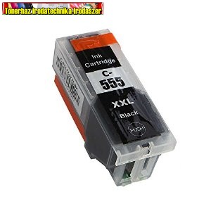 CANON UTÁNGYÁRTOTT TINTAPATRON PGI555 XXL BLACK 1k (PGI555XXL,PGI-555)
