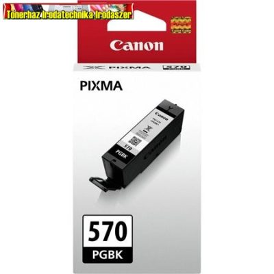 CANON eredeti PGI-570PGBK Tintapatron , fekete, 15 ml(PGI570)