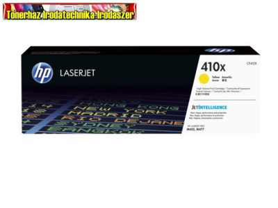 Hp CF412X 410X YELLOW eredeti toner 5K