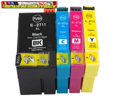 Epson T2711,T2712,T2713,T2714 utángyártott tintapatronok