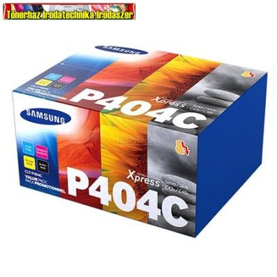 Samsung eredeti toner Pack P404C black+cyan+yellow+magenta (CLT-p404c,404s) 