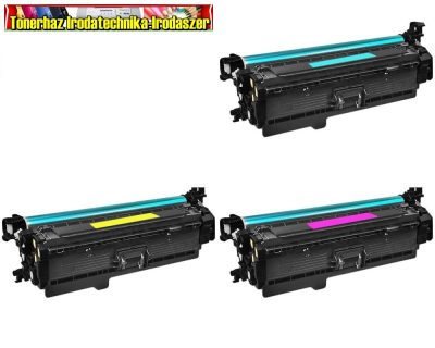 Hp CF401A,CF402A,CF403A utángyártott tonerek 201A