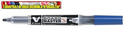 PILOT V-Board Master Táblamarker, 1,3 mm,EF, kúpos,KÉK