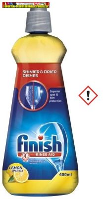Finish GÉPI edényöblítő 400ml Lemon (mosogatógép öblítő)