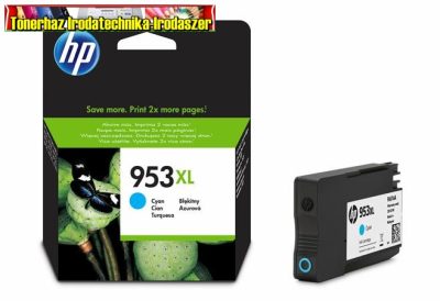 Hp 953XL F6U16AE eredeti Tintapatron kék, 1,6k