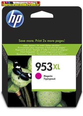 Hp 953XL F6U17AE eredeti Tintapatron magenta, 1,6k