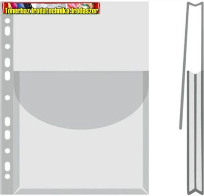 DONAU Katalógustartó (jumbo) genotherm, lefűzhető, A4, 170 mikron, víztiszta, 27 mm, 12db/cs D1775
