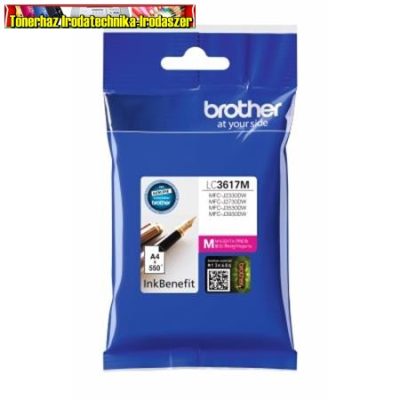 Brother LC3617M magenta tintapatron eredeti