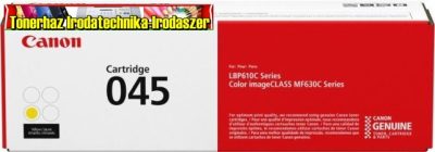 Canon CRG-045 Yellow eredeti toner 1,3k (CRG045)