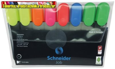 SCHNEIDER Job 150 Szövegkiemelő készlet, 1-5 mm, 6+2 szín/készlet