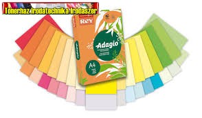Rey Adagio Másolópapír A4/160gr színes 250ív/cs Intenzív sárga