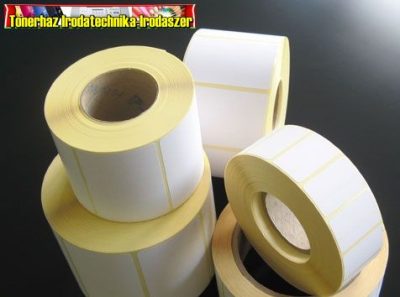 Tekercses címke Thermo 50x75mm 1000címke/tek (75x50mm)