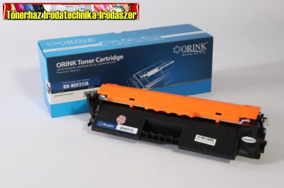 Hp 17A Orink Prémium Import Új utángyártott CF217A black toner 1,6K NEW CHIP!!