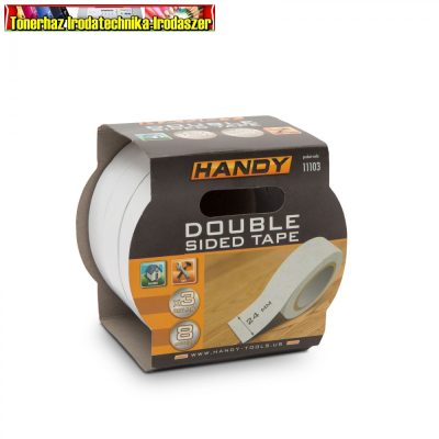 Handy 11103 - Ragasztószalag szett kétoldalas 24mmx8m/tek (3 tek/szett)