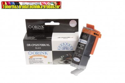 CANON PRÉMIUM UTÁNGYÁRTOTT PGI-570PGBK XL Tintapatron , fekete, 25ml (PGI570XL)
