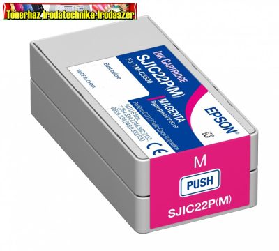 EPSON eredeti TM-C3500 PATRON MAGENTA32,5ML (SJIC22P,C33S020603)