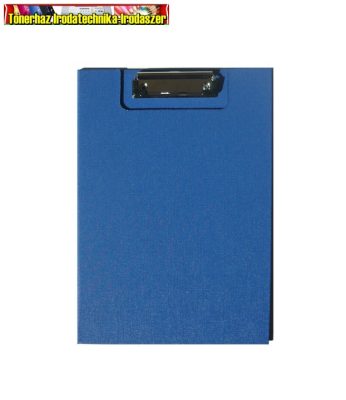 Felírótábla PVC A/4 kék,fedeles csiptetős,belső zsebbel Trend-EVOffice