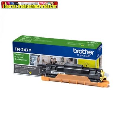 Brother TN-247 yellow eredeti toner 2,3K (TN247)