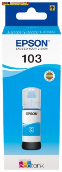 EPSON T00S2 TINTA cyan NO.103 eredeti (C13T00S24A) 65ml