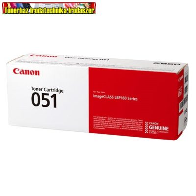 Canon CRG051 eredeti toner black 1,7K (crg-051)