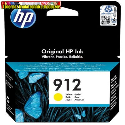 Hp 912 yellow (3YL79AE) eredeti 