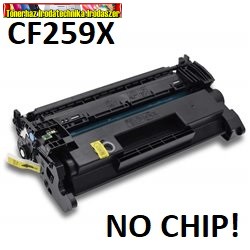 HP CF259X -CHIP NÉLKÜLI-UTÁNGYÁRTOTT TONER BLACK 10K NO.59X 
